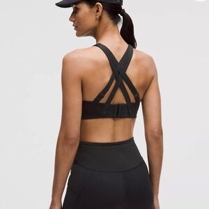 Lululemon Energy Bra High Support Sports Bra Black 34C
